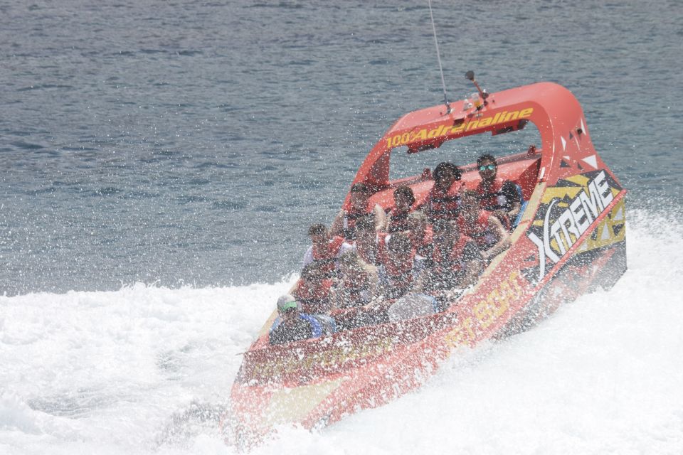 Hersonissos : Excursion en jet boat avec plongée en apnée