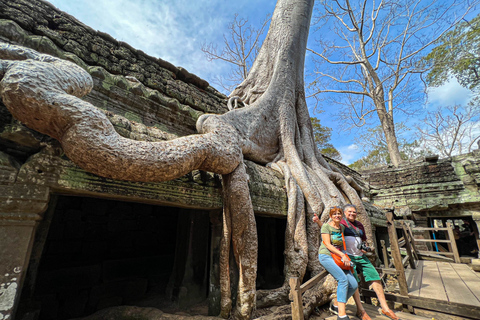 Siem Reap: Geführte Tempeltour mit dem E-Bike inkl. Mittagessen