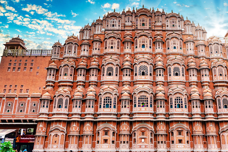 Jaipur: begeleide stadstour van een hele dag met alle hoogtepuntenPrivé sightseeingtour van een hele dag door Jaipur