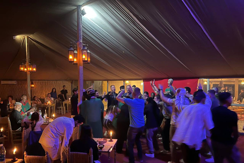 Marrakech : Safari dans le désert avec dîner, spectacles et promenade à dos de chameauSafari complet