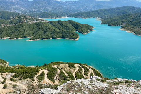 From Durres/Golem: Bovilla lake view with hiking - Day trip