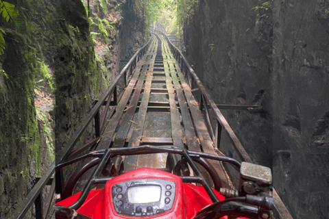 Ubud: Quad Atv-watervallen en Barong-grotten