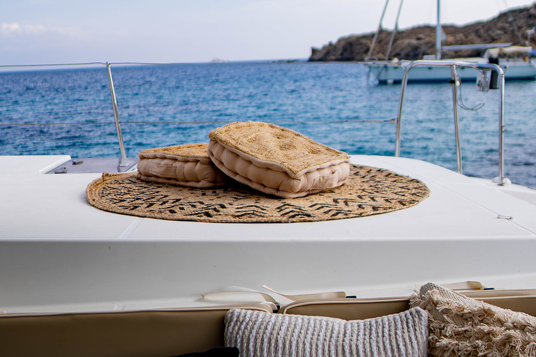 Mykonos: Boho Experience Catamaran Cruise