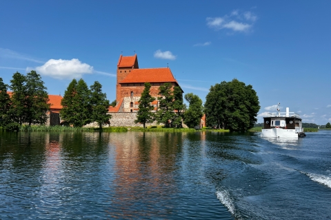 Burg Trakai, Gut Uzutrakis, Hügel der Engel, Bootsfahrt