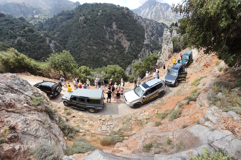 Crete: Lasithi Plateau and Cave of Zeus Off Road Safari Tour