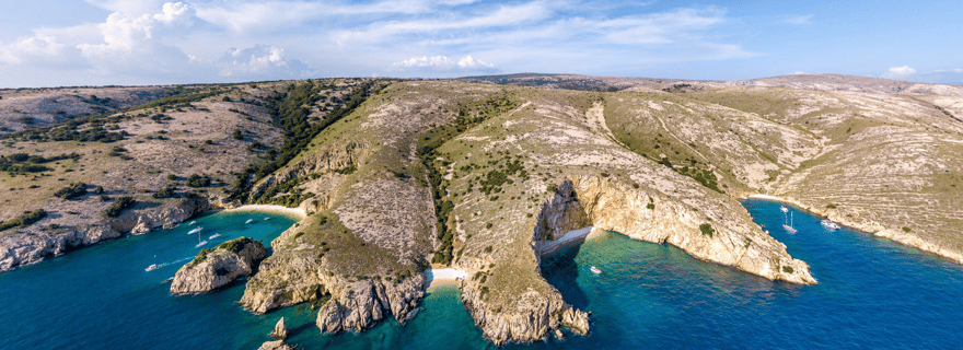 Punat : excursion en bateau privé à Plavnik et dans les îles Krk