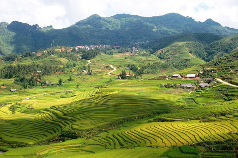 De Hanói: 2 dias em Sapa com o pico Fansipan e trekkingExcursão de Hanói