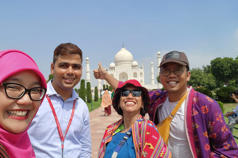 Van Delhi: privé Agra-tour op dezelfde dag met de Gatimaan-trein