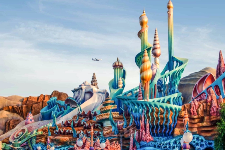 Tokyo DisneySea : billet d'une journée et transfert privéDisneySea & Transfert matinal de Tokyo à DisneySea