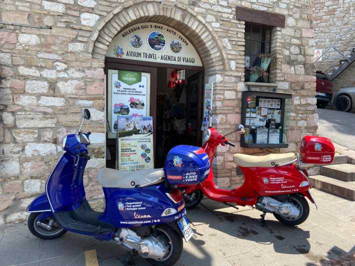 Assisi Noleggio Vespa '150cc - intera giornata