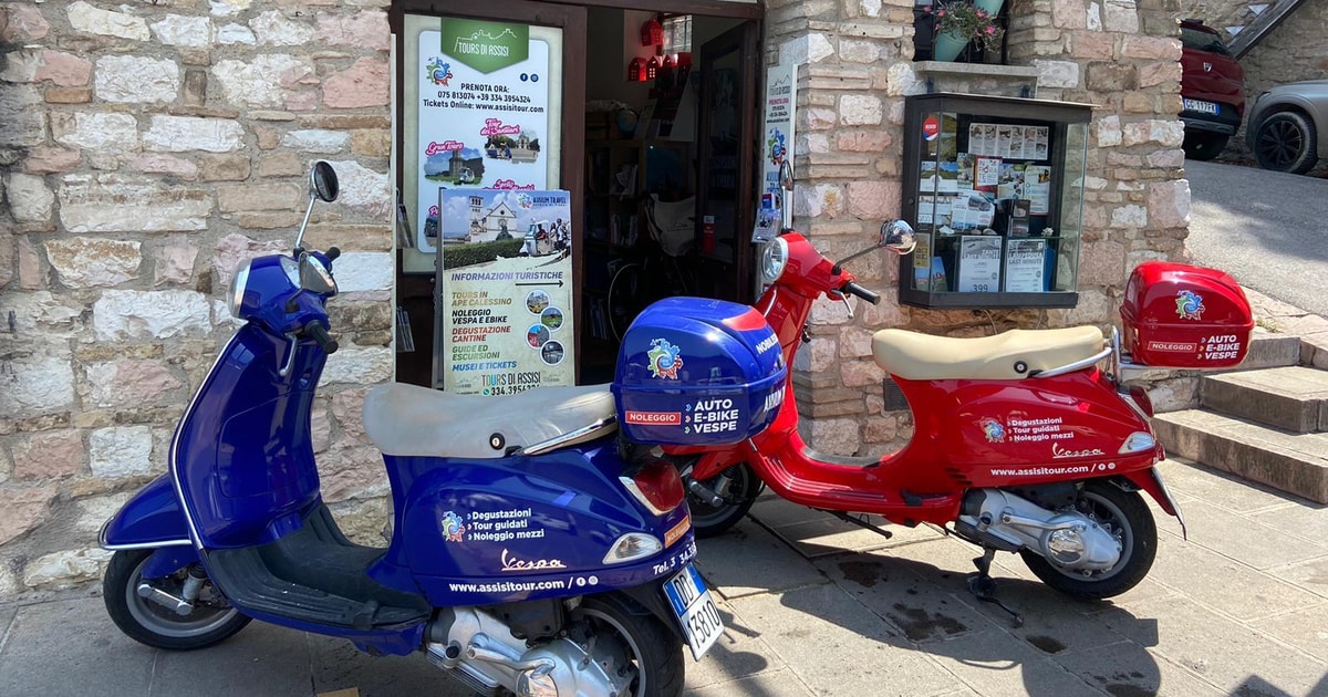 Assisi Rental Vespa '150cc full day GetYourGuide