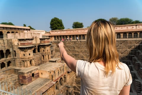 Visit Chand Baori, Fatehpur Sikri with Agra Drop from Jaipur