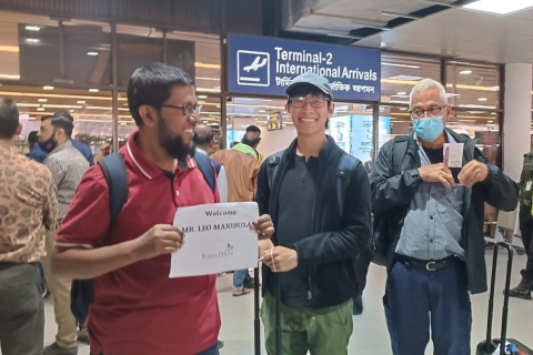 Privater Transfer: Flughafen (DAC) nach Dhaka City Hotel oder nach Hause