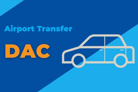 Privater Transfer: Flughafen (DAC) nach Dhaka City Hotel oder nach Hause
