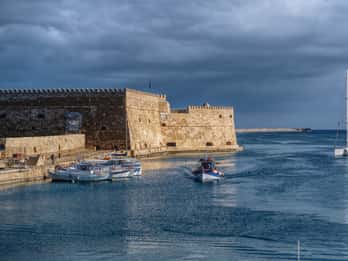 Creta: centro di Heraklion, mercato locale e acquario di Creta