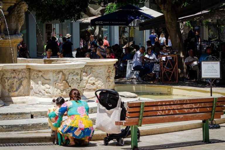 Kreta: Heraklion-busdagtrip met bezoek aan de Pateles-markt