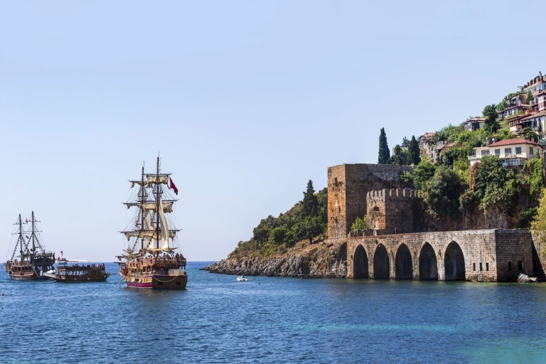 Alanya: Excursión en Barco Pirata Todo Incluido con Recogida en el HotelTodo Incluido Excursión en Barco Pirata - Con Traslado al Hotel