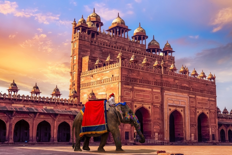 Visita Fatehpur Sikri, Chand Baori Con Bajada a Jaipur Desde Agra
