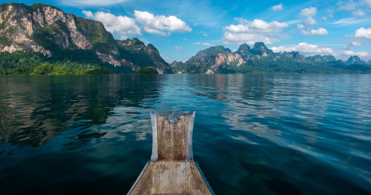 From Khao Lak Khao Sok Lake, Bamboo Rafting and Cave Tour GetYourGuide