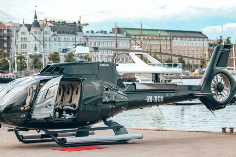 Desde Helsinki: Excursión de un día en helicóptero a TallinHelsinki - Tallin Ida y vuelta con regreso el mismo día
