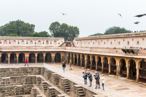 Bezoek Chand Baori, Fatehpur Sikri met Agra Drop van BundiBezoek Chand Baori, Fatehpur Sikri met Agra-drop van Bundi