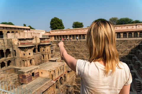 Bezoek Chand Baori, Fatehpur Sikri met Agra Drop van BundiBezoek Chand Baori, Fatehpur Sikri met Agra-drop van Bundi