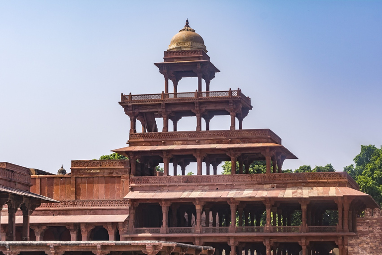 Visite de Chand Baori, Fatehpur Sikri avec escale à Agra depuis BundiVisite de Chand Baori, Fatehpur Sikri avec arrêt à Agra depuis Bundi