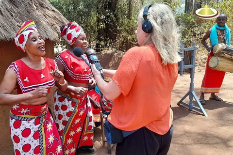 Spectacles culturels en direct. Visite de l'après-midi des Bomas du Kenya.