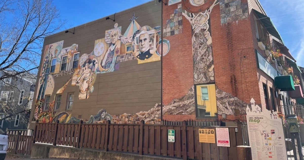 Mt Adams Historic, Cincinnati, audiowandeling via app/gps GetYourGuide