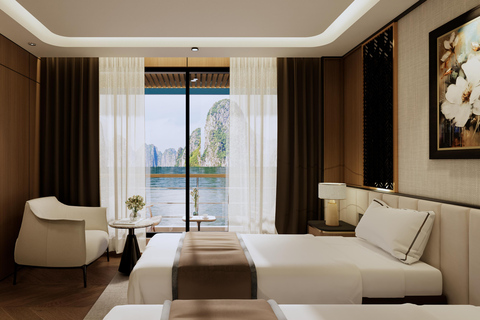 Hanoi: 2-Day Lan Ha & Halong Bay Luxurious Cruise w/Balcony Hanoi: 2-Day Lan Ha & Halong Bay Luxury Cruise with Balcony