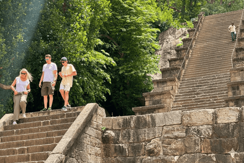 Negombo to Sigiriya Drop: Yapahuwa Hike and Dambulla Temple