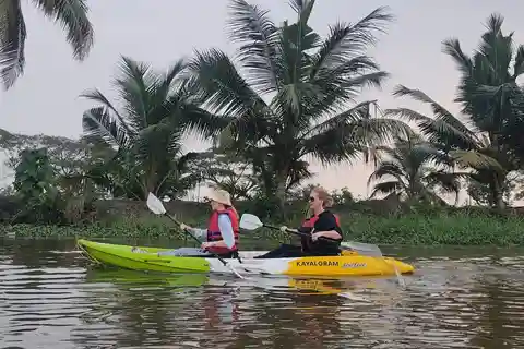 Sunrise / Sunset Backwater Village Kayaking Tour (Nedumudy)