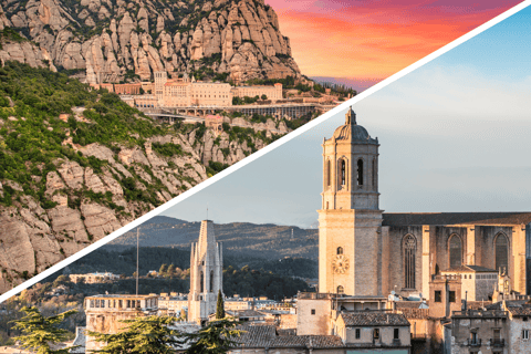 From Barcelona: Girona Game of Thrones and Montserrat Tour