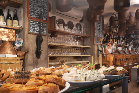 Veneza: Tour gastronômico ao crepúsculo com degustação de Cicchetti e Spritz