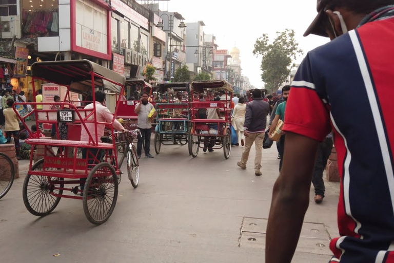 Z Delhi: wycieczka rikszą po Starym Delhi