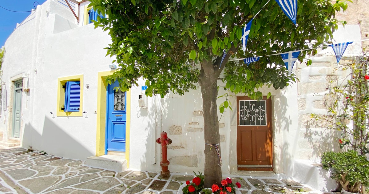 Paros SelfGuided City Exploration Quiz & Shopping Game GetYourGuide