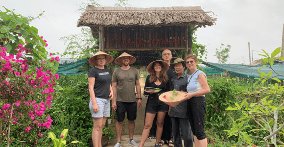 Rural Cycle, Market Tour, Basket Boat & Organic Farm Cooking