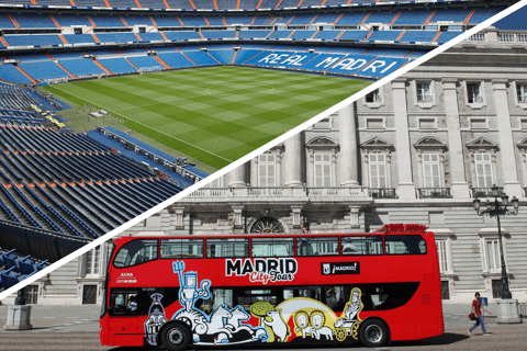 Madrid: autobús turístico y tour por el Santiago Bernabéu