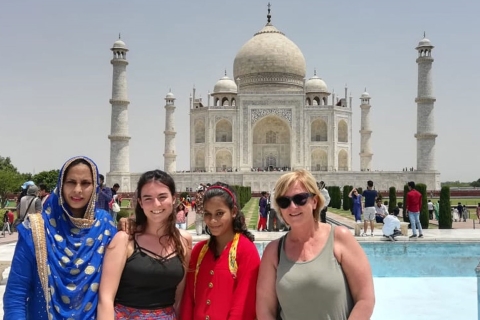 Z Delhi: Taj Mahal Sunrise i Agra Fort Tour samochodem - wszystkoZ Delhi: Prywatna wycieczka o wschodzie słońca do Taj Mahal samochodem