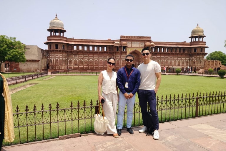 Von Delhi: Taj Mahal Sonnenaufgang & Agra Fort Tour mit dem Auto- AlleVon Delhi: Taj Mahal Private Sunrise Tour mit dem Auto