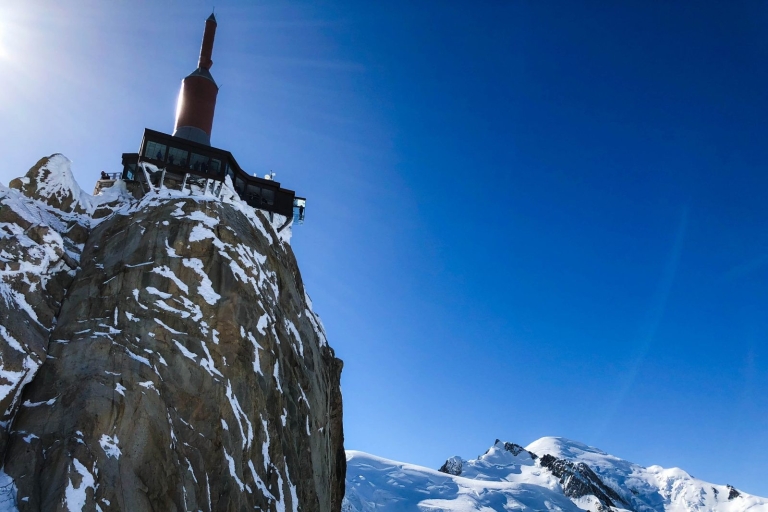 Z Genewy: jednodniowa wycieczka z przewodnikiem po Chamonix, Mont Blanc i jaskini lodowej