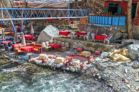 Visita la valle di Ourika incluso pranzo e cammello