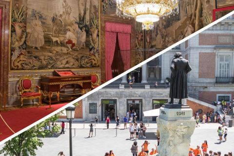 Madrid: Royal Palace and Prado Museum Guided Tour