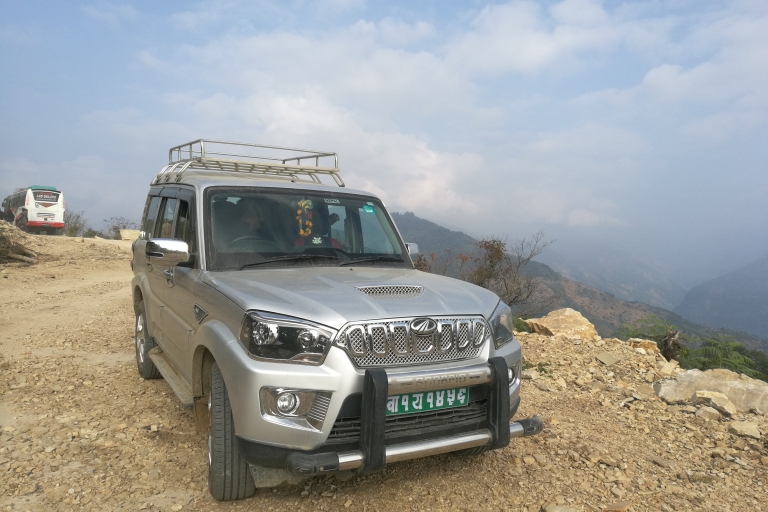 Toeristische Jeep Ticket Kathmandu naar PokharaKathmandu naar Pokhara Toeristisch privévoertuig