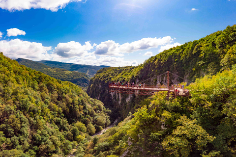 From Tbilisi: Martvili Canyon and Okatse Canyon Private Tour