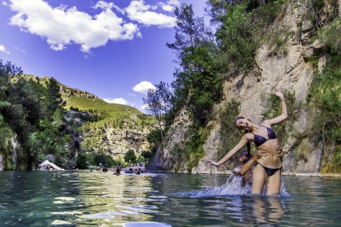 Depuis Valence : une journée dans le paradis naturel de MontanejosMontanejos : randonnée et bains thermaux dans un paradis naturel