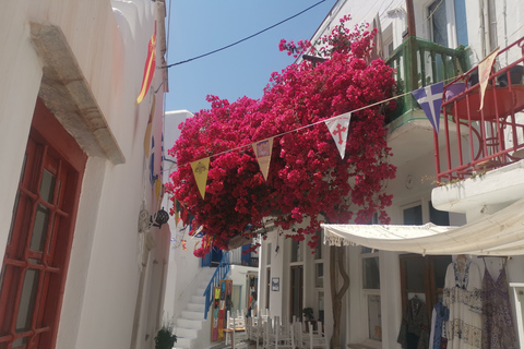 Mykonos: Excursión a medida con coche de lujo