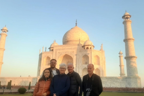 Bez kolejki: Taj Mahal Sunrise Tour z - DelhiWycieczka all inclusive