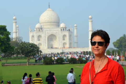 Sla de wachtrij over: Taj Mahal Sunrise Tour vanuit - DelhiTour alleen met auto