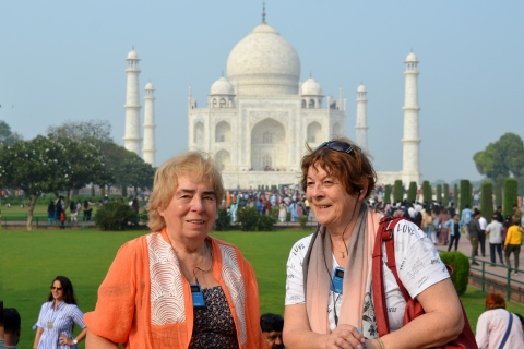 Sla de wachtrij over: Taj Mahal Sunrise Tour vanuit - DelhiTour alleen met auto